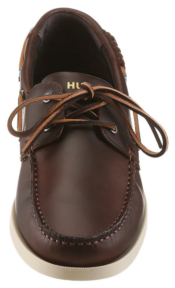 HUGO Darcy_boat Slipper Mokassin, Loafer, Schlupfschuh mit leichter Laufsohle – Bild 4 von 5