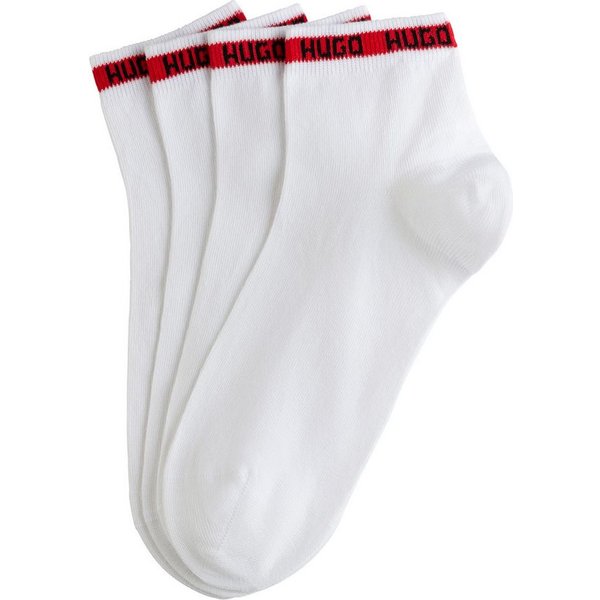 HUGO Freizeitsocken 2P SH TAPE CC 102 (Packung, 2er-Pack) mit HUGO-Logoschriftzügen
