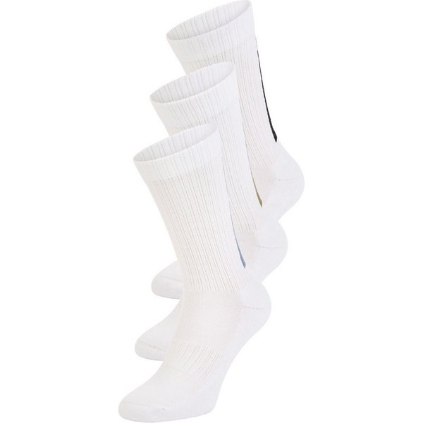HUGO Freizeitsocken 3P QS BACK LABEL CC (Packung, 3-Paar, 3er Pack) mit kontrastfarbenen Logoschriftzug