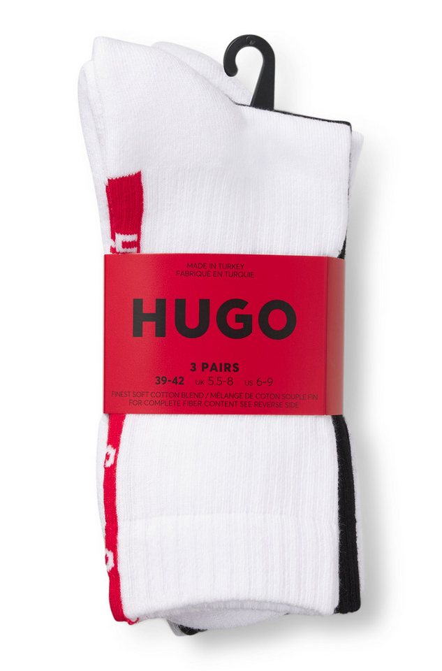 HUGO Freizeitsocken 3P QS BACK TAPE CC – Bild 4 von 5