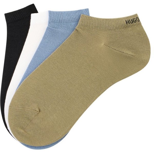 HUGO Freizeitsocken 6P AS UNI CC 1026 (Packung, 6-Paar, 6er-Pack) mit HUGO-Logoschriftzügen