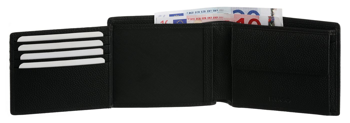 HUGO Geldbörse HUKE, Classic Trifold Wallet, Herren Geldbeutel, Portemonnaie – Bild 2 von 4