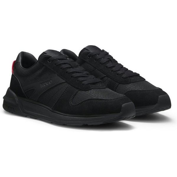 HUGO GO3 Sneaker Schnürschuh, Halbschuh mit dezenten Logoschriftzügen