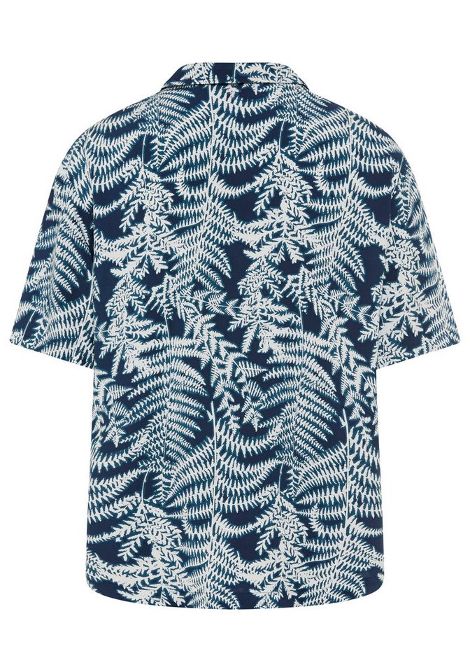 HUGO Kurzarmhemd relaxed fit, gemustert, mit Blumen-Print – Bild 3 von 5