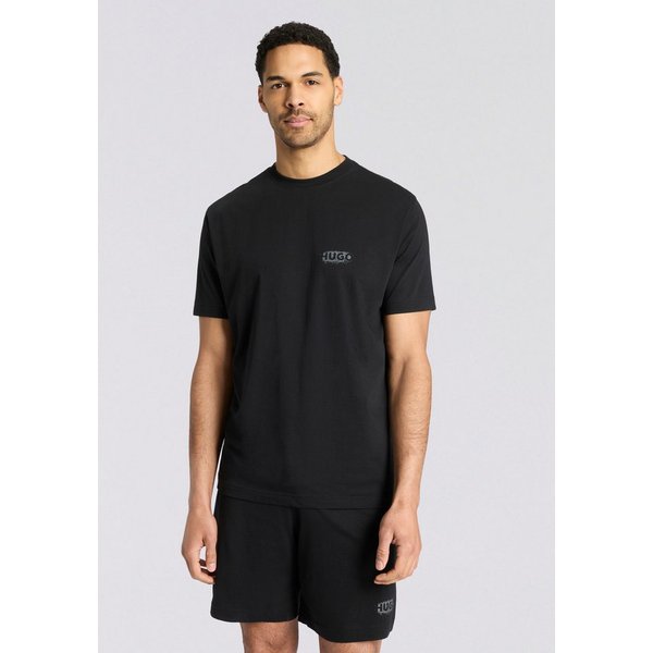 HUGO Kurzarmshirt SPRAY Pyjama-Oberteil, relaxed fit