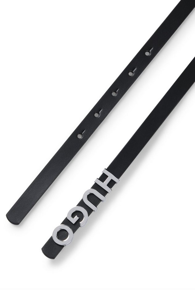 HUGO Ledergürtel Zula Belt 1,5cm Verschluss im HUGO Schriftzug – Bild 4 von 5