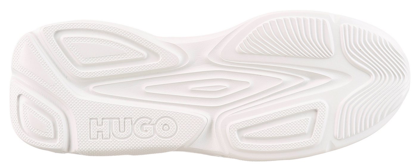 HUGO Leon_runn Sneaker Schnürschuh, Freizeitsneaker, Halbschuh mit trendy chunky Sohle – Bild 3 von 5