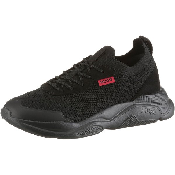 HUGO Leon_runn Sneaker Trend Runnersneaker, Schlupfschuh mit aufgesetzter Schnürung