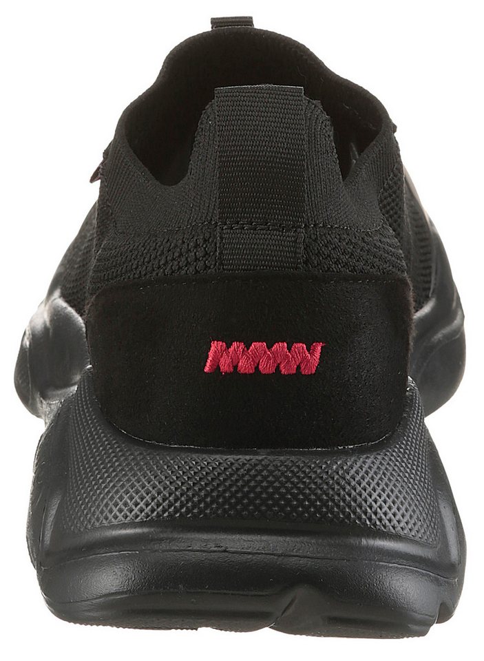 HUGO Leon_runn Sneaker Trend Runnersneaker, Schlupfschuh mit aufgesetzter Schnürung – Bild 2 von 5