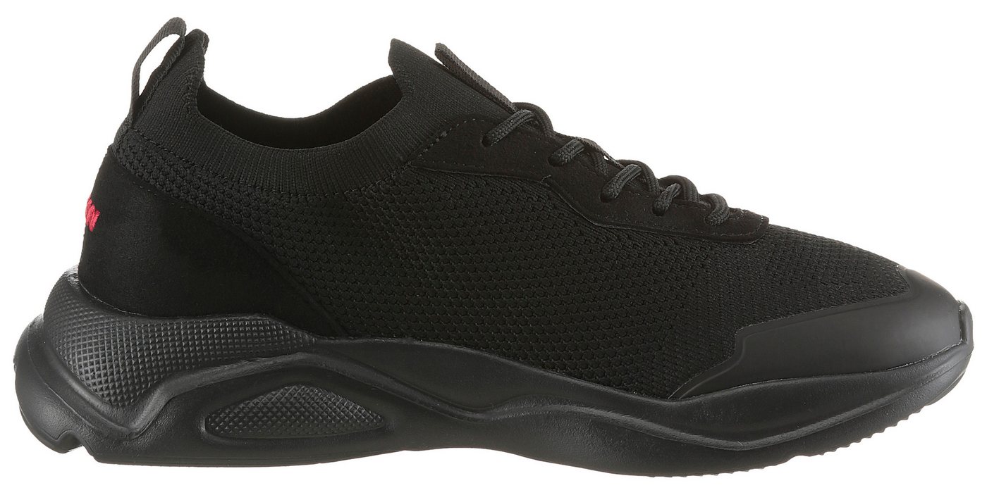 HUGO Leon_runn Sneaker Trend Runnersneaker, Schlupfschuh mit aufgesetzter Schnürung – Bild 5 von 5