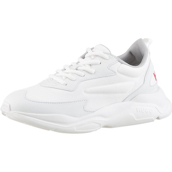 HUGO Leon Runn Sneaker, Halbschuh, Freizeitschuh, Schnürschuh, Logoschriftzug an der Ferse
