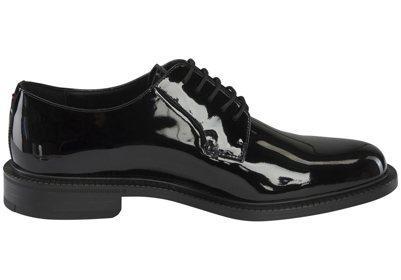 HUGO Lysander Schnürschuh Abendschuh, Festtagsschuh, Anzugschuh in Lackoptik – Bild 5 von 5