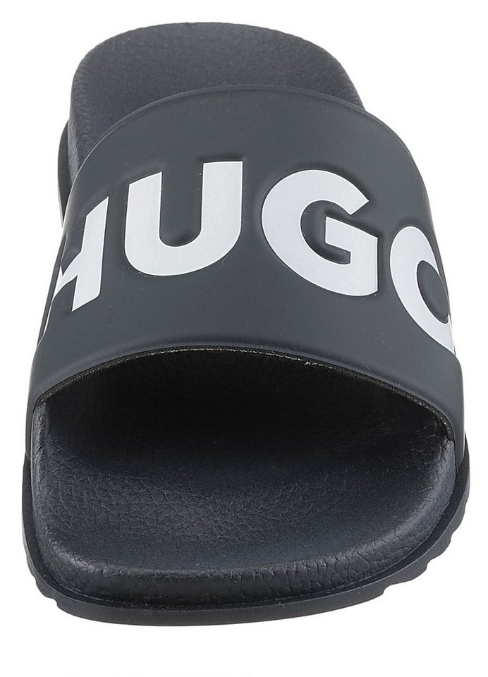 HUGO Match_It_Slid_rblg_N Badepantolette, Sommerschuh, Poolslides, Schlappen, mit HUGO-Logoschriftzug – Bild 4 von 5