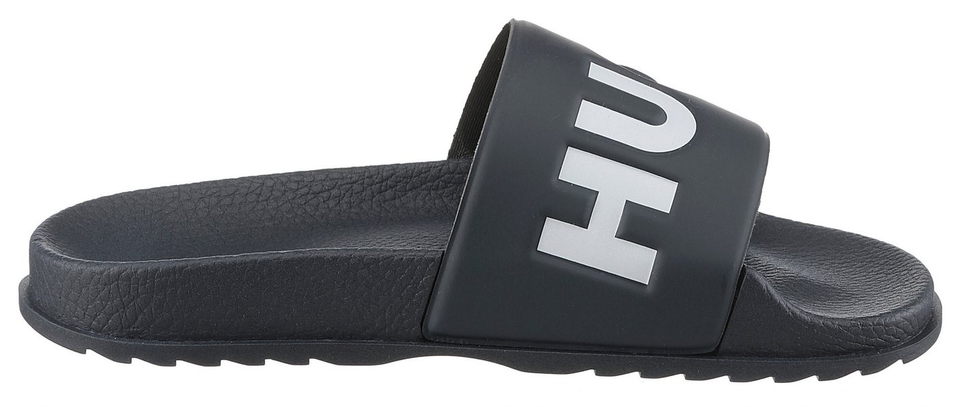 HUGO Match_It_Slid_rblg_N Badepantolette, Sommerschuh, Poolslides, Schlappen, mit HUGO-Logoschriftzug – Bild 5 von 5