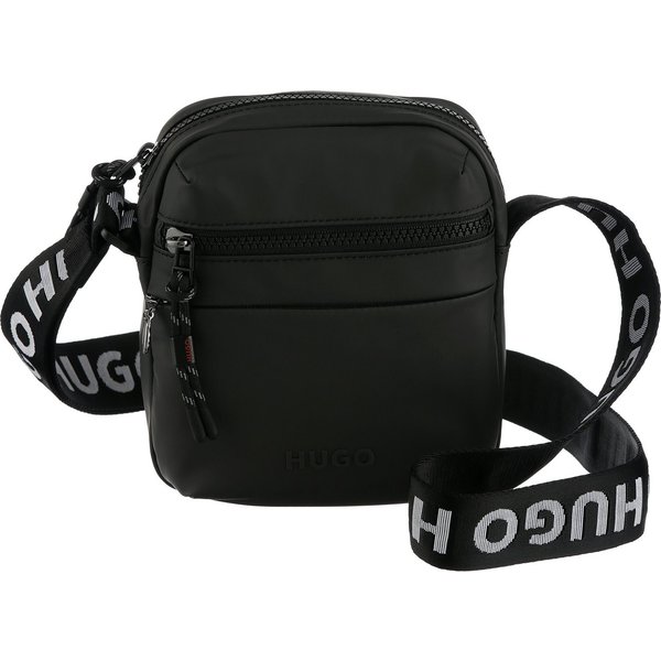 HUGO Mini Bag WANNER_NS_Zip, kleine Herren Schultertasche, Umhängetasche mit breitem Schulterriemen