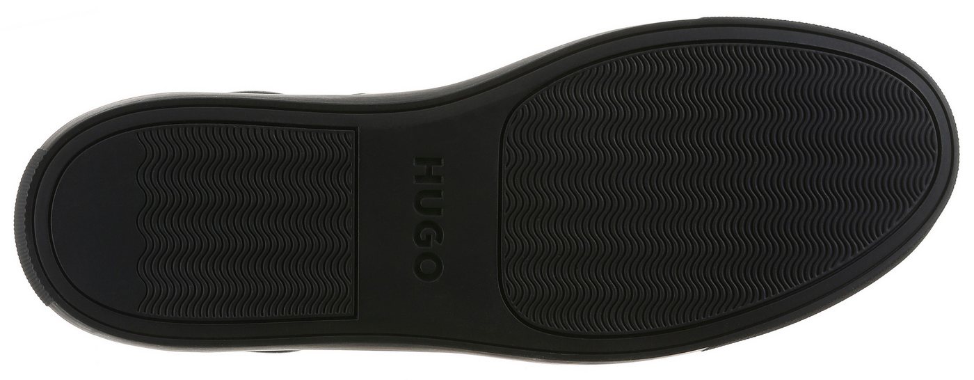 HUGO Morrie Sneaker Schnürschuh, Halbschuh, Freizeitsneaker im Materialmix – Bild 3 von 5
