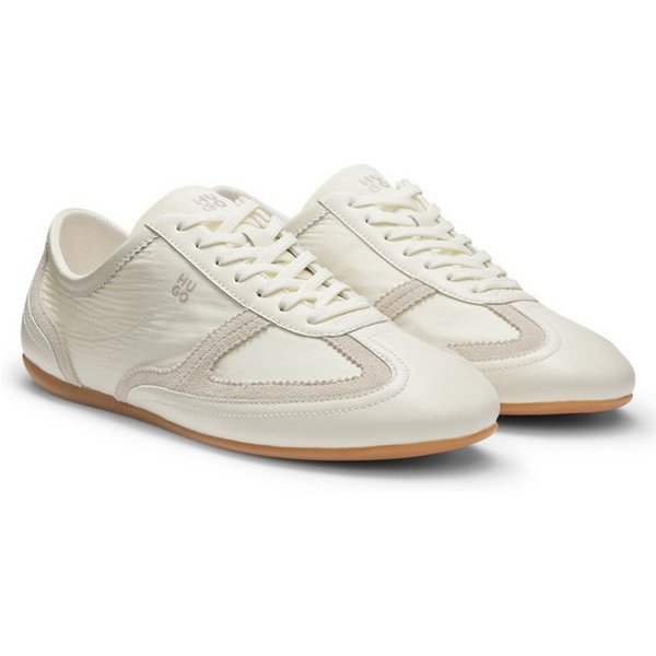 HUGO Mystie Sneaker Halbschuh, Schnürschuh, Business-Sneaker, Freizeitschuh mit Schnürung