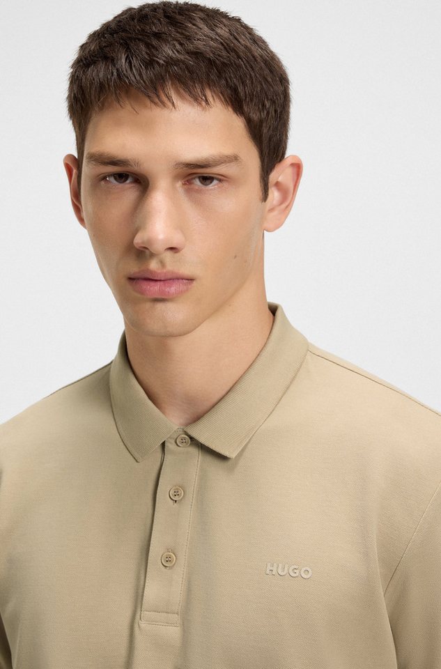 HUGO Poloshirt Donos Regular Fit, Baumwoll-Piqué – Bild 3 von 5