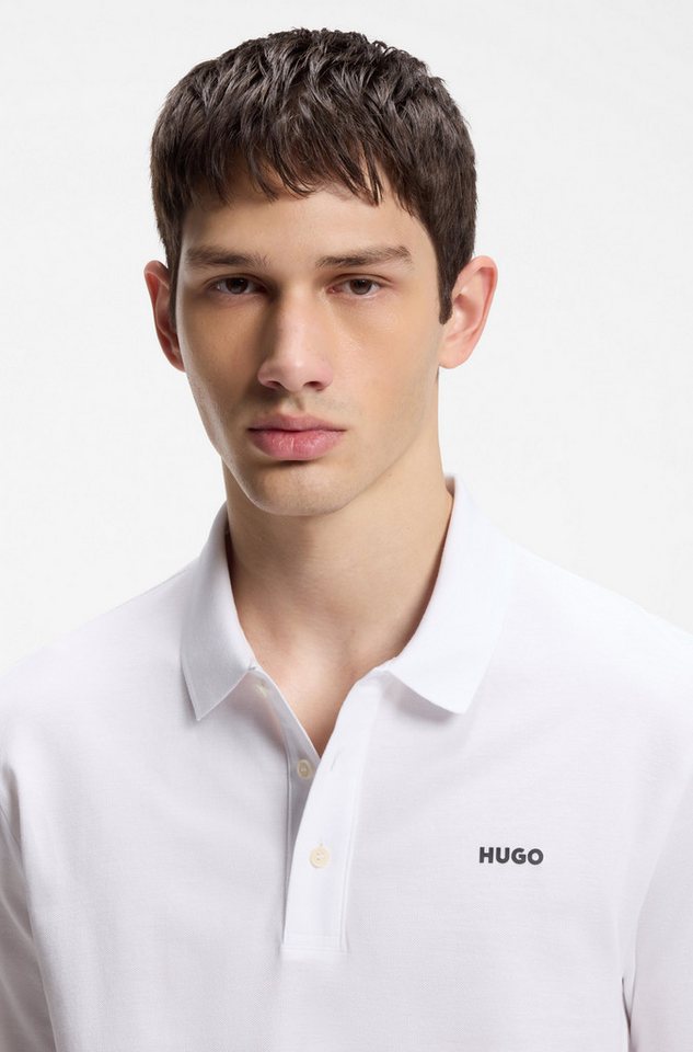 HUGO Poloshirt Donos Regular Fit, Baumwoll-Piqué – Bild 5 von 5