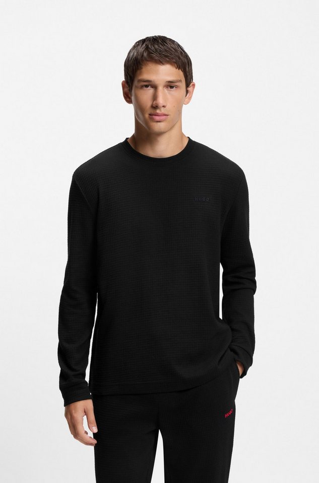 HUGO Pyjamaoberteil Austin LS Shirt – Bild 2 von 5