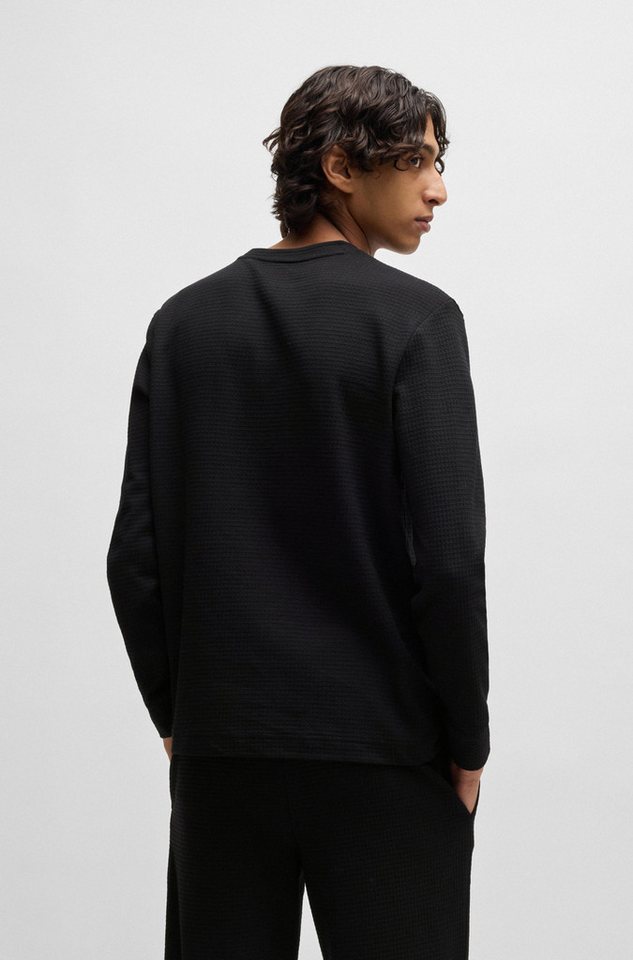 HUGO Pyjamaoberteil Austin LS Shirt – Bild 3 von 5