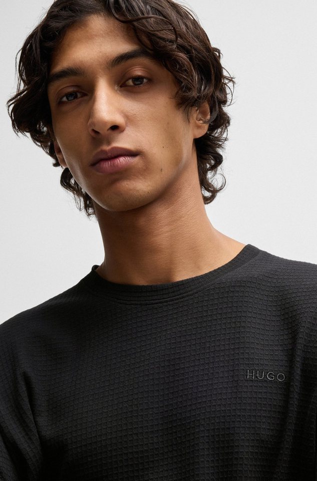 HUGO Pyjamaoberteil Austin LS Shirt – Bild 4 von 5