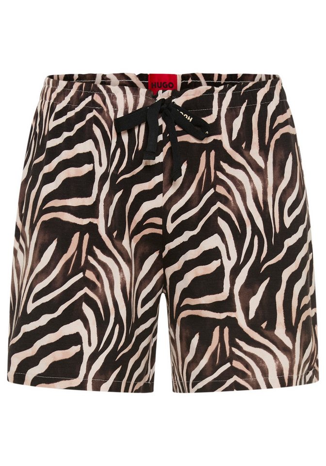 HUGO Pyjamashorts Casual mit Allover-Print – Bild 4 von 5
