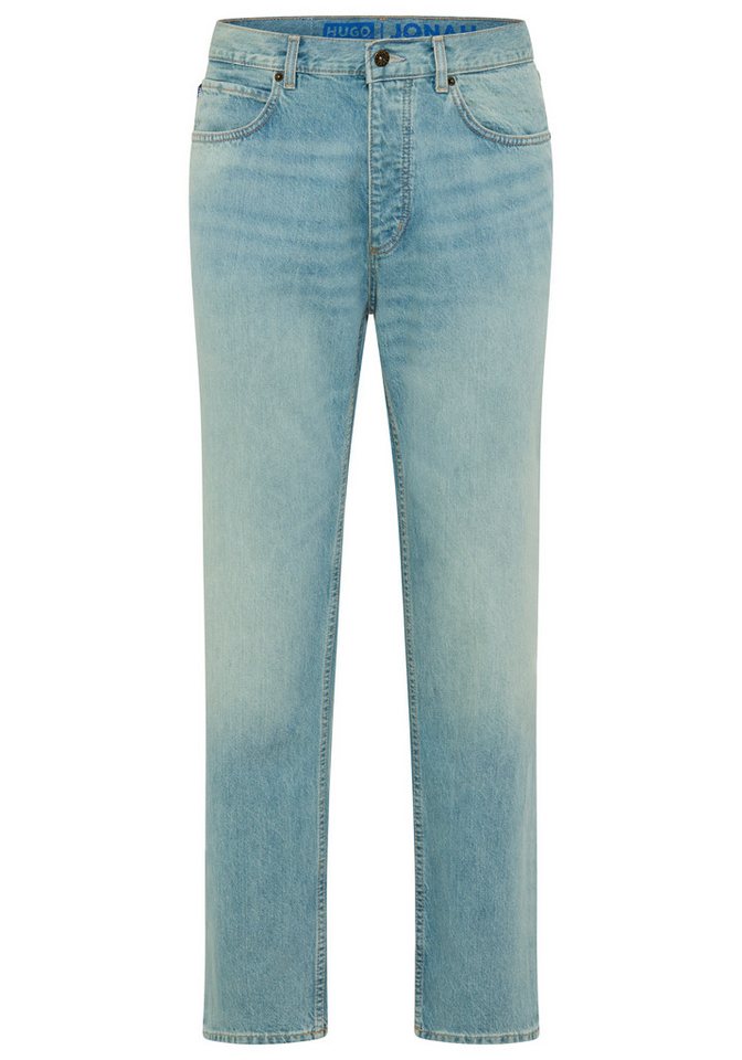 HUGO Regular-fit-Jeans Jonah Regular Fit, used washed, gerades – Bild 2 von 3
