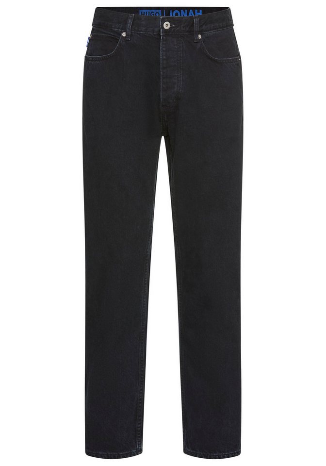 HUGO Regular-fit-Jeans Jonah Regular Fit, used washed, gerades – Bild 4 von 5