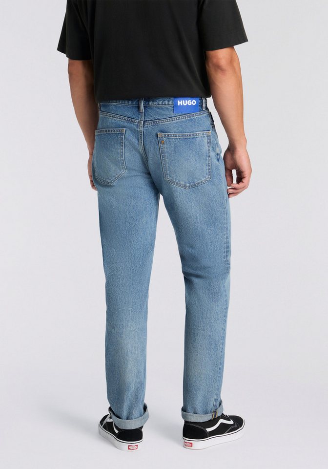 HUGO Regular-fit-Jeans Jonah Regular Fit, used washed, gerades – Bild 3 von 5
