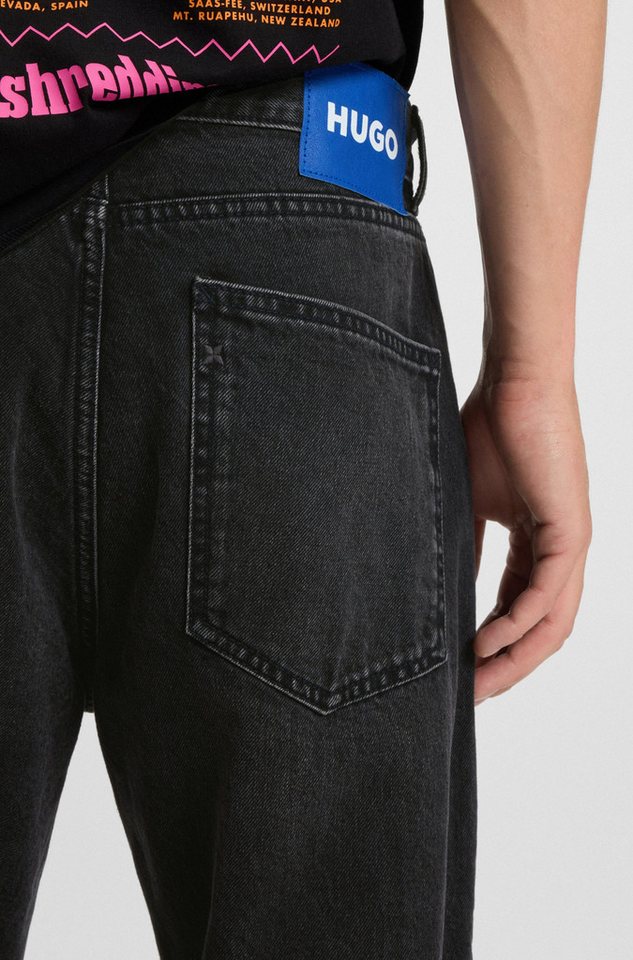 HUGO Regular-fit-Jeans Jonah Regular Fit, used washed, gerades – Bild 2 von 5