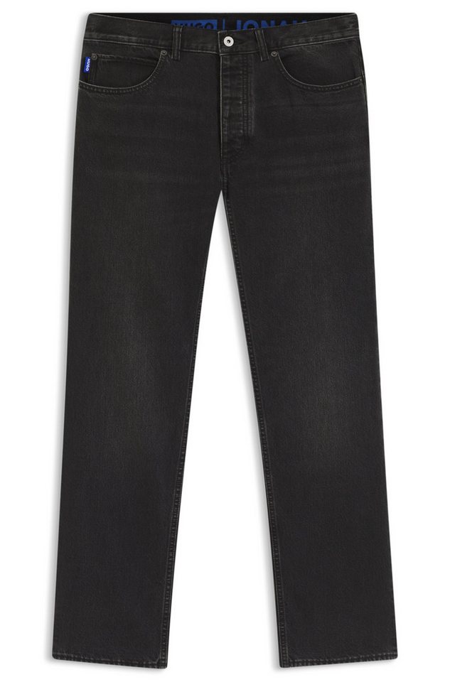 HUGO Regular-fit-Jeans Jonah Regular Fit, used washed, gerades – Bild 4 von 5