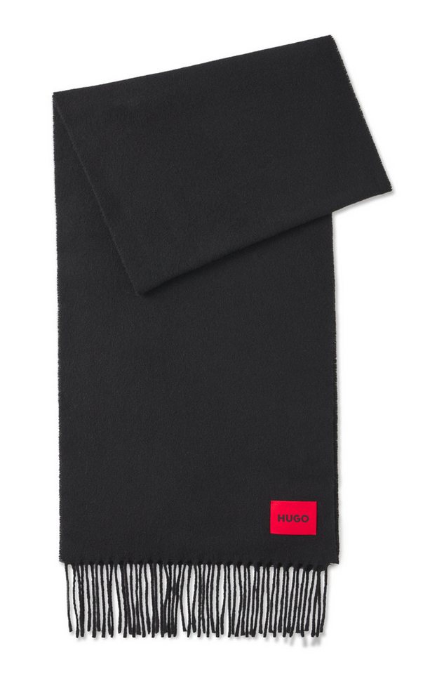 HUGO Schal Orris 35*180, aus softem Wollmix, unisex – Bild 2 von 5