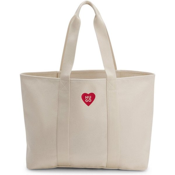 HUGO Shopper Becky, Canvas Tote Bag, Baumwoll-Canvas Shopper