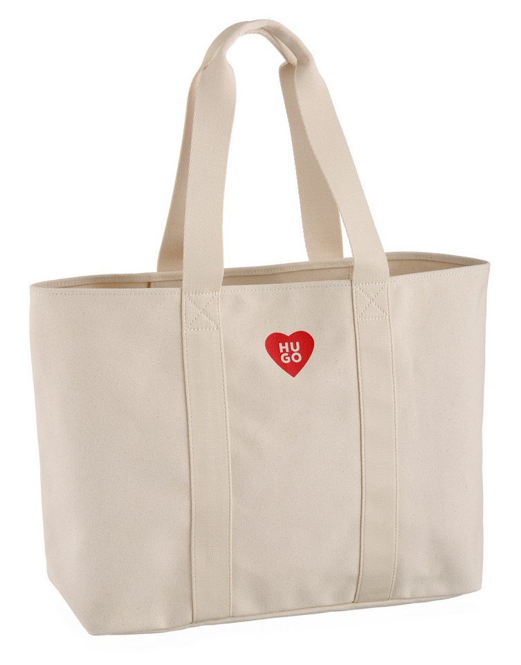 HUGO Shopper Becky, Canvas Tote Bag, Baumwoll-Canvas Shopper – Bild 3 von 5
