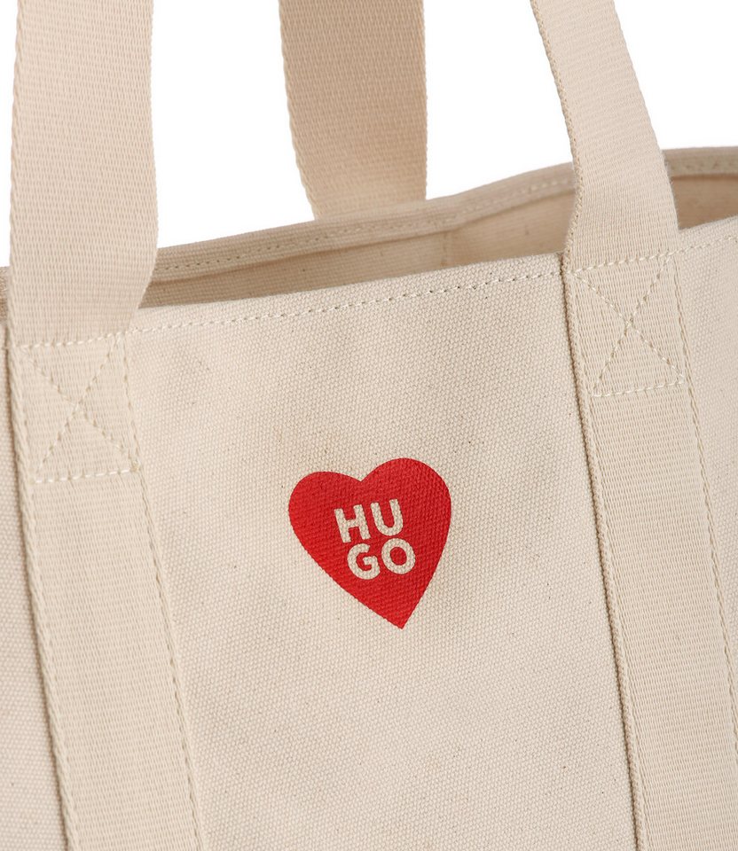 HUGO Shopper Becky, Canvas Tote Bag, Baumwoll-Canvas Shopper – Bild 5 von 5