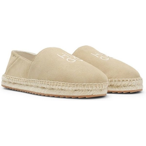 HUGO Slipper Sommerschuh, Schlupfschuh, Espadrilles im Mokassin-Style