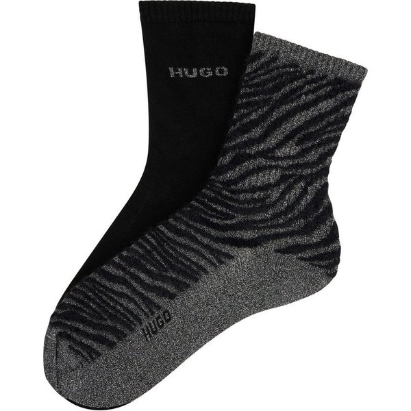 HUGO Socken 2P RS ZEBRA CC W (2-Paar)