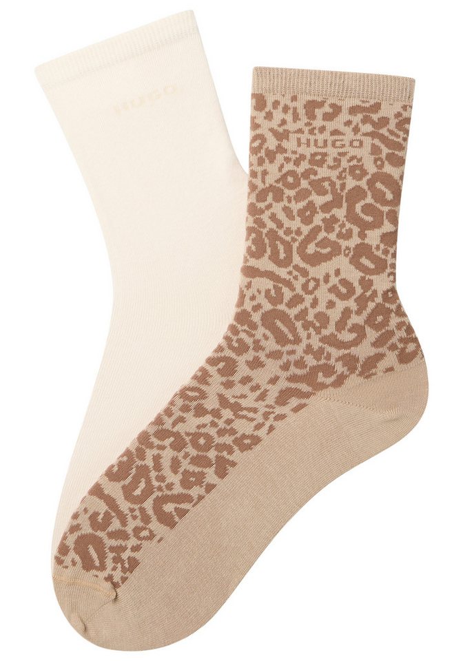 HUGO Socken LEO LOGO (Packung, 2-Paar) mit HUGO-Schriftzug – Bild 5 von 5