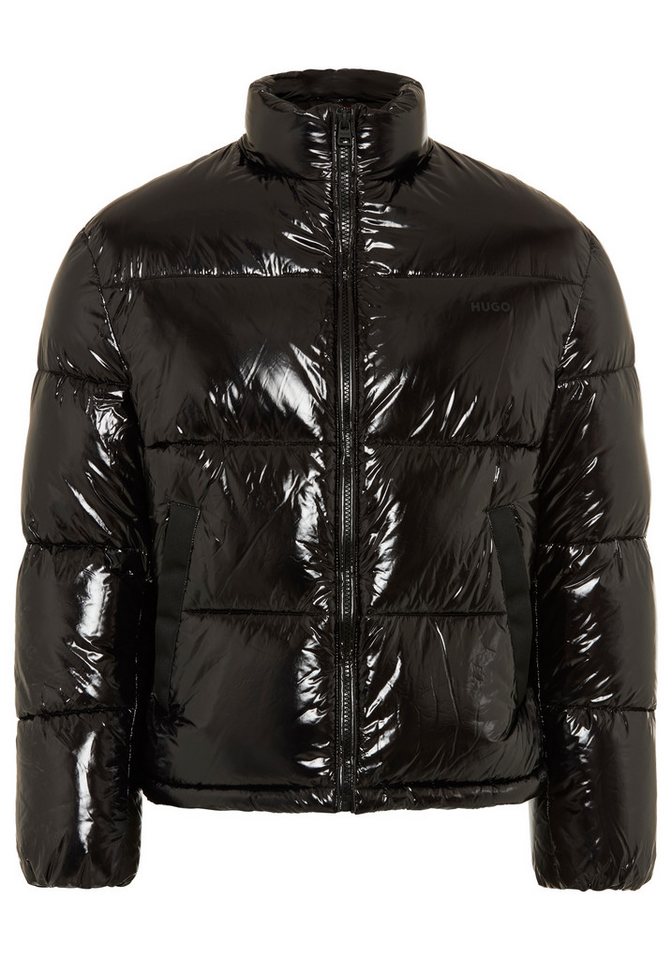 HUGO Steppjacke Baltos mit glänzendem Finish, Stehkragen, Regular Fit – Bild 5 von 5