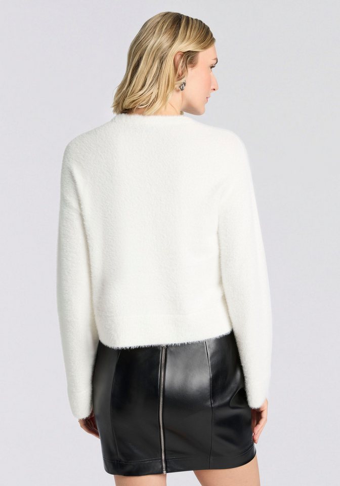 HUGO Strickpullover Sfurryna Oversize, Crew Neck – Bild 2 von 5