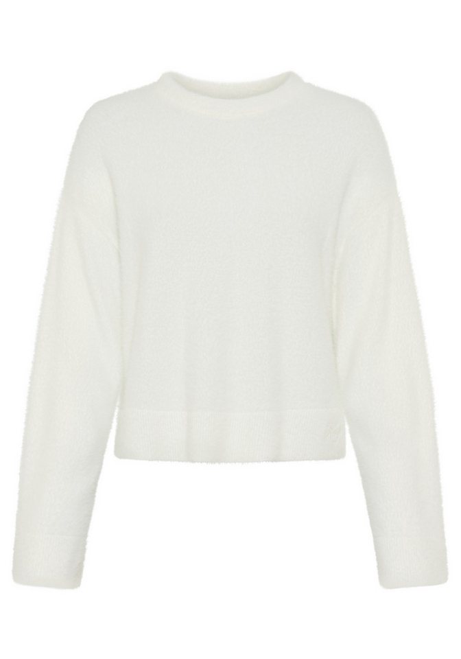 HUGO Strickpullover Sfurryna Oversize, Crew Neck – Bild 4 von 5