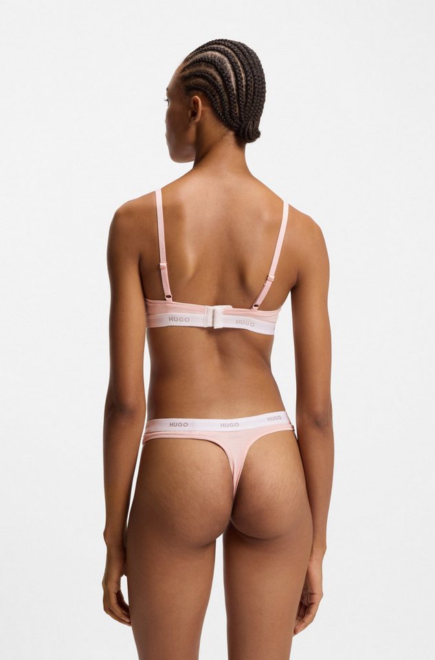 HUGO String ID aus Stretch-Baumwolle mit Logos am Bund – Bild 4 von 5