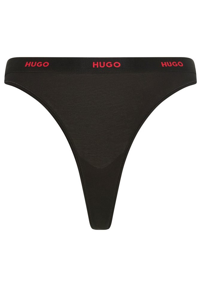 HUGO String ID aus Stretch-Baumwolle mit Logos am Bund – Bild 4 von 5