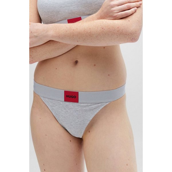 HUGO String RED LABEL mit Logo auf dem elastischen Bund