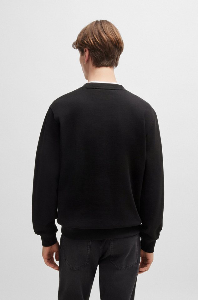 HUGO Sweatshirt Dem Rundhalsausschnitt, Regular Fit, HUGO Druck – Bild 4 von 5