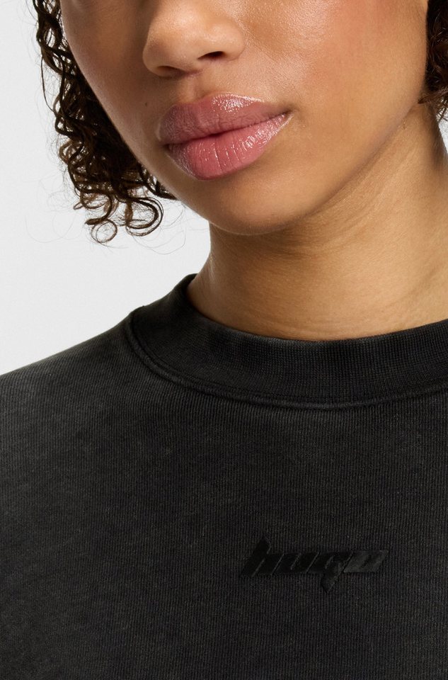 HUGO Sweatshirt Derissa in Cropped-Länge – Bild 3 von 5