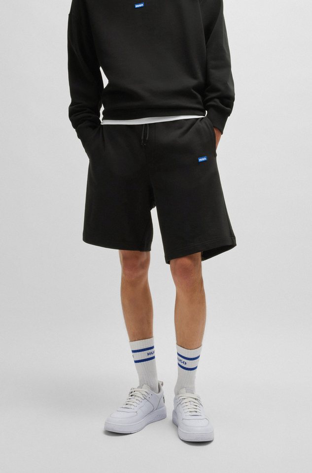 HUGO Sweatshorts Nasensio mit Markenlabel – Bild 2 von 5