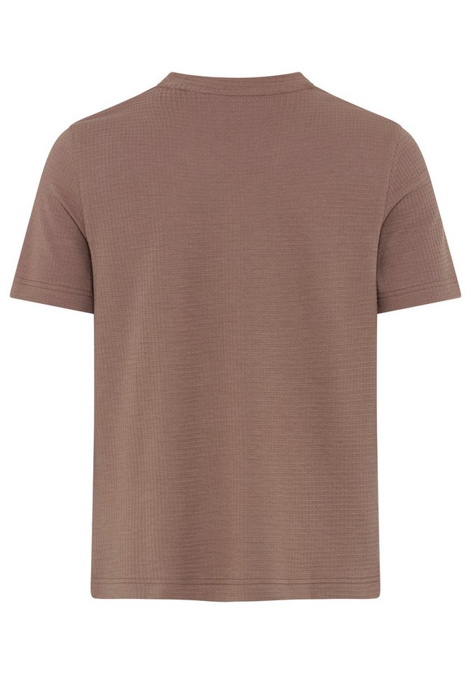 HUGO T-Shirt,Austin T-Shirt Waffelstruktur und Logo-Stickerei – Bild 2 von 2
