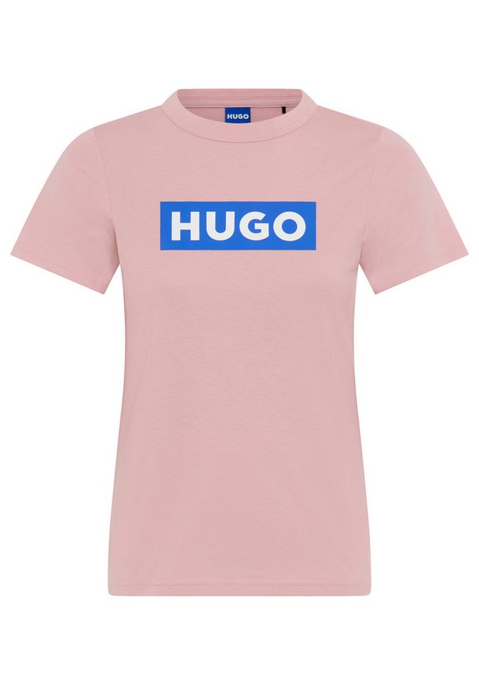 HUGO T-Shirt Classic V mit Logo, V-Ausschnitt – Bild 2 von 3